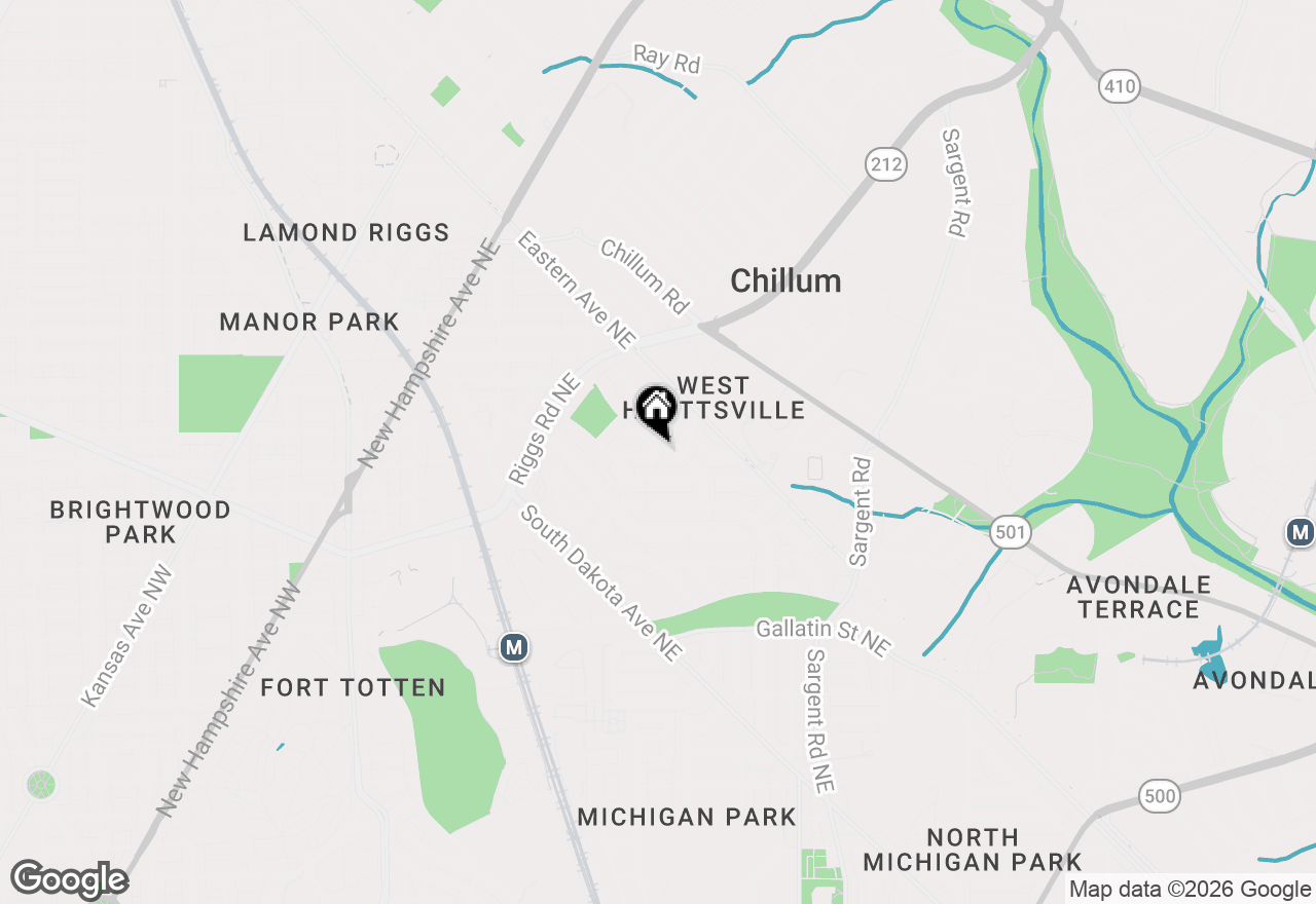Map of 655 Kensington Place Ne, Washington, DC 20011