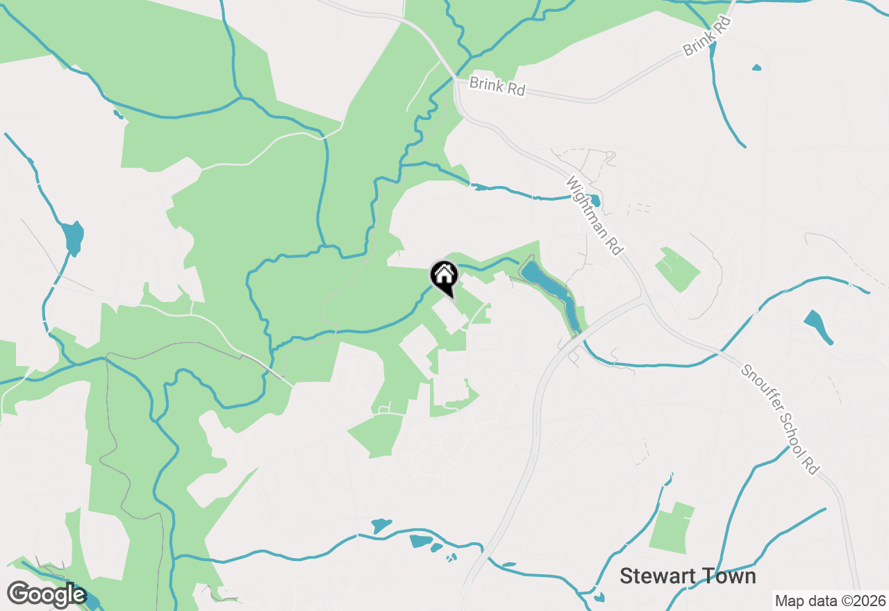 Map of 10012 Forest View Place, Montgomery Village, MD 20886