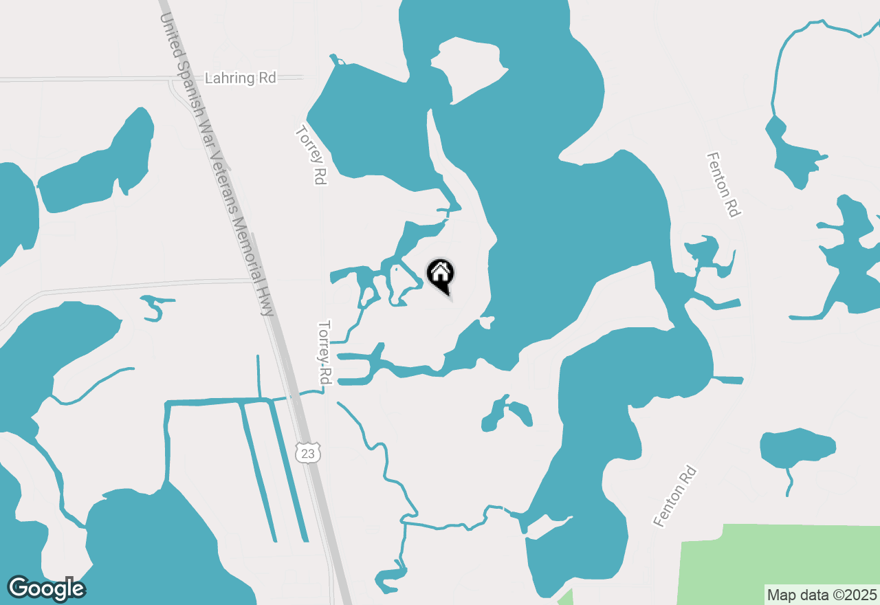 Map of 2288 Golden Pond, Fenton, MI 48430