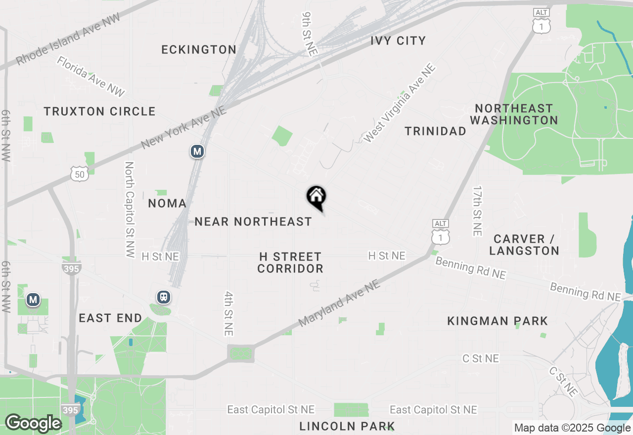 Map of 918 K Street Ne, Washington, DC 20002