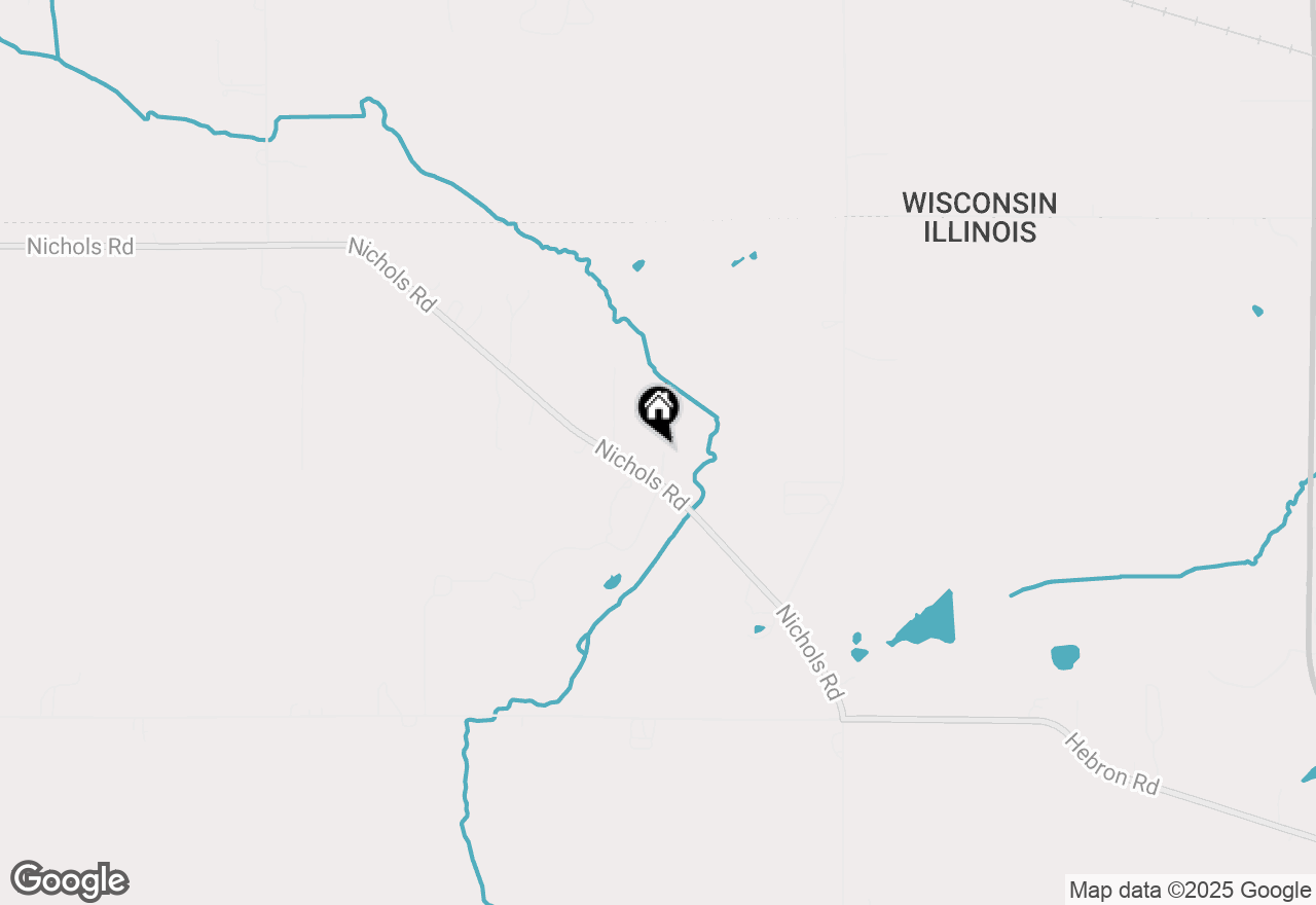 Map of 14028 Nichols Road, Hebron, IL 60034