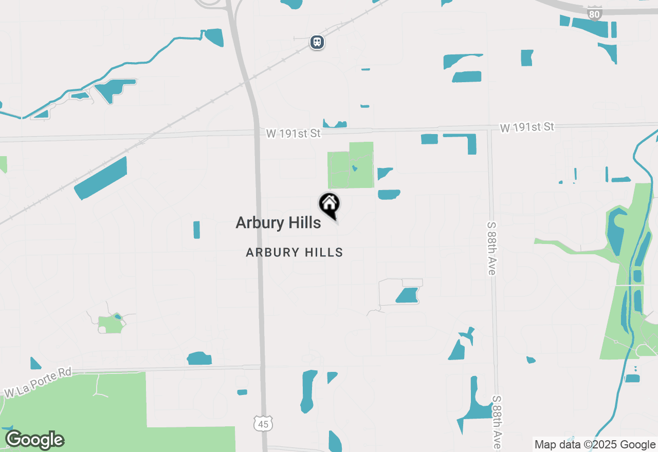 Map of 19394 Walnut Street, Mokena, IL 60448