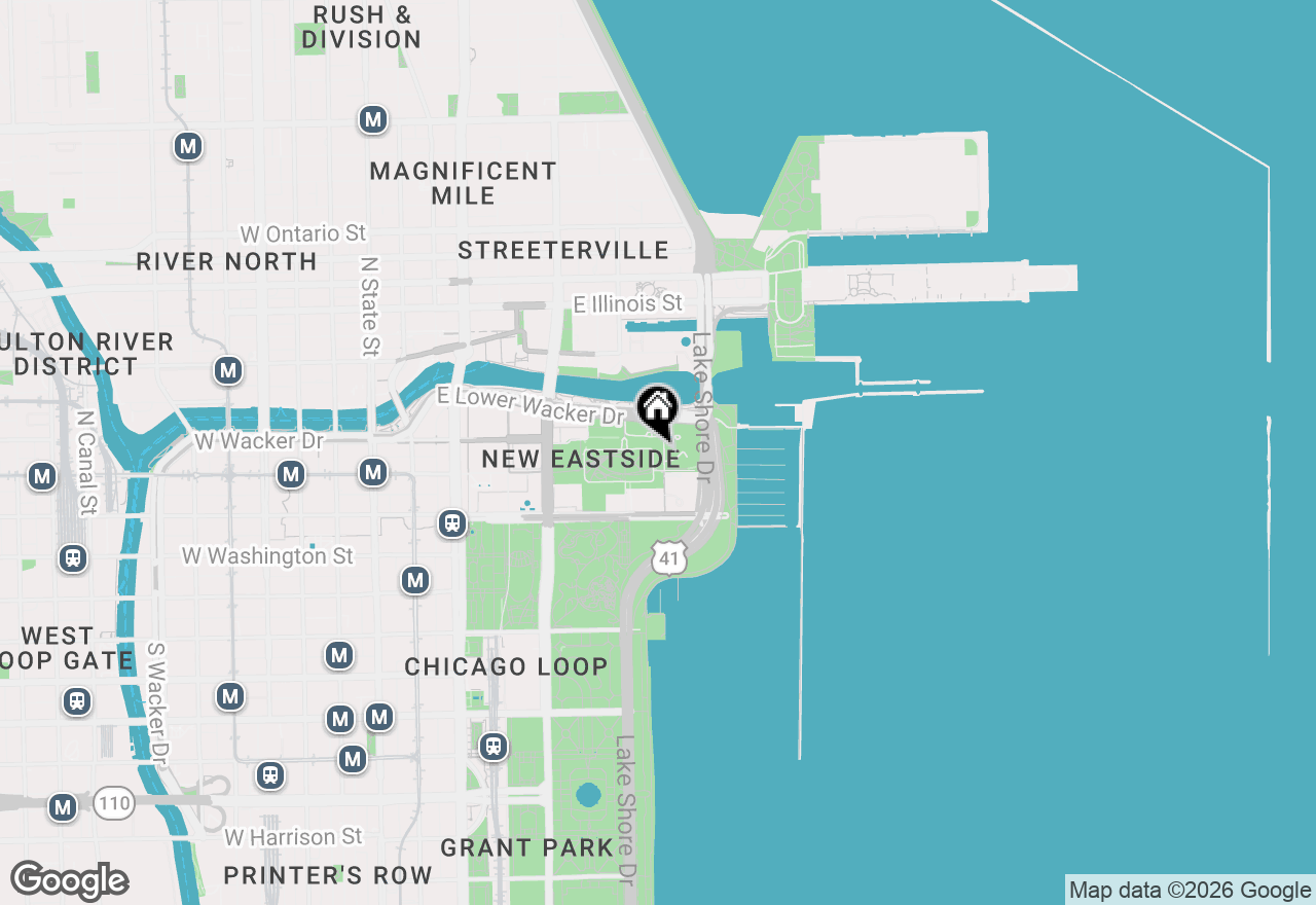 Map of 201 N Westshore Drive #1006, Chicago, IL 60601