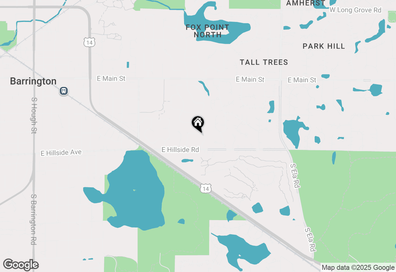 Map of 610 Fairfield Drive, Barrington, IL 60010