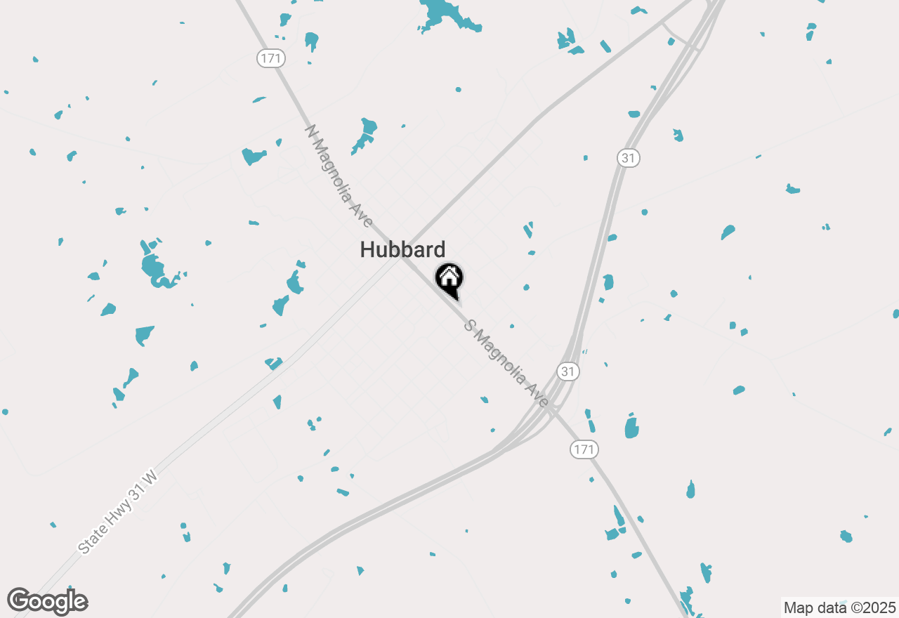 Map of tbd N Magnolia Avenue, Hubbard, TX 76648