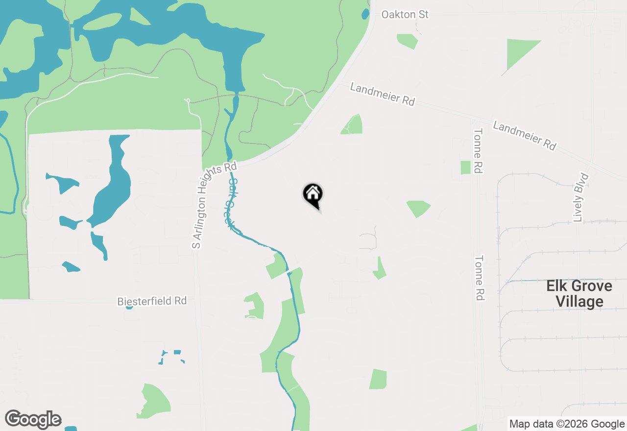 Map of (Address confidential), Elk Grove Village, Illinois 60007