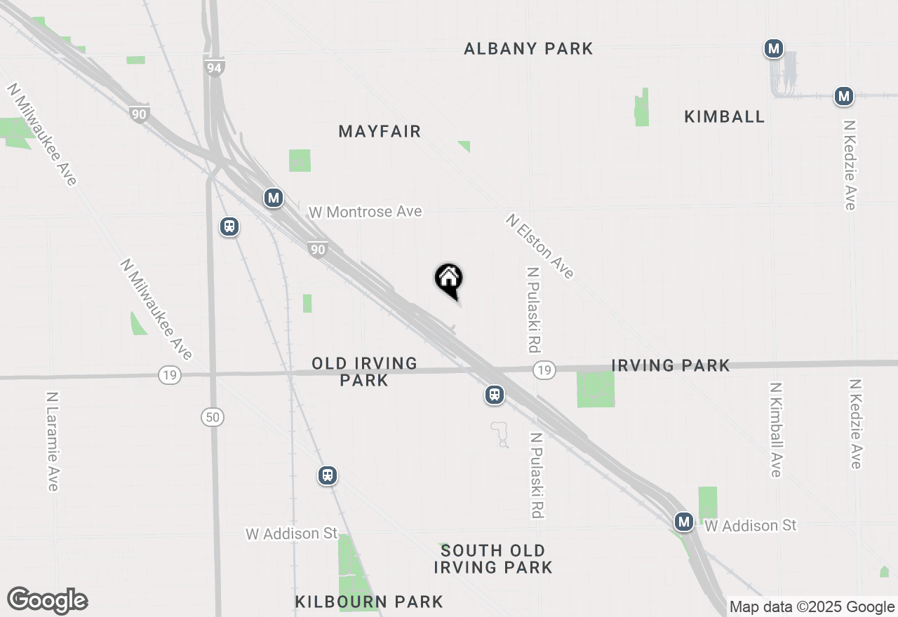 Map of 4132 N Keeler Avenue, Chicago, IL 60641