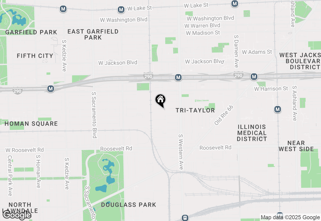 Map of 2520 W Polk Street, Chicago, IL 60612