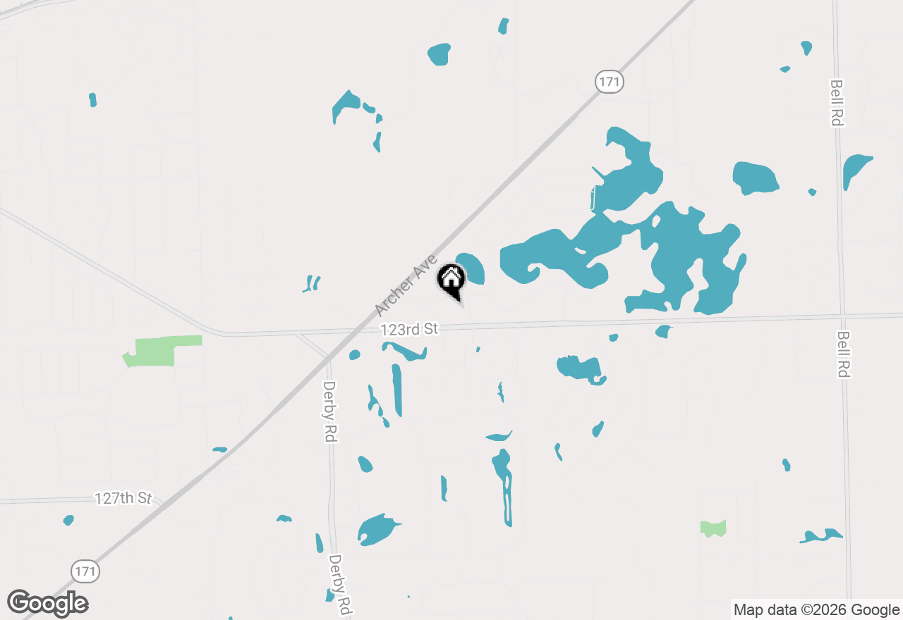 Map of 13845 Steepleview Lane, Lemont, IL 60439