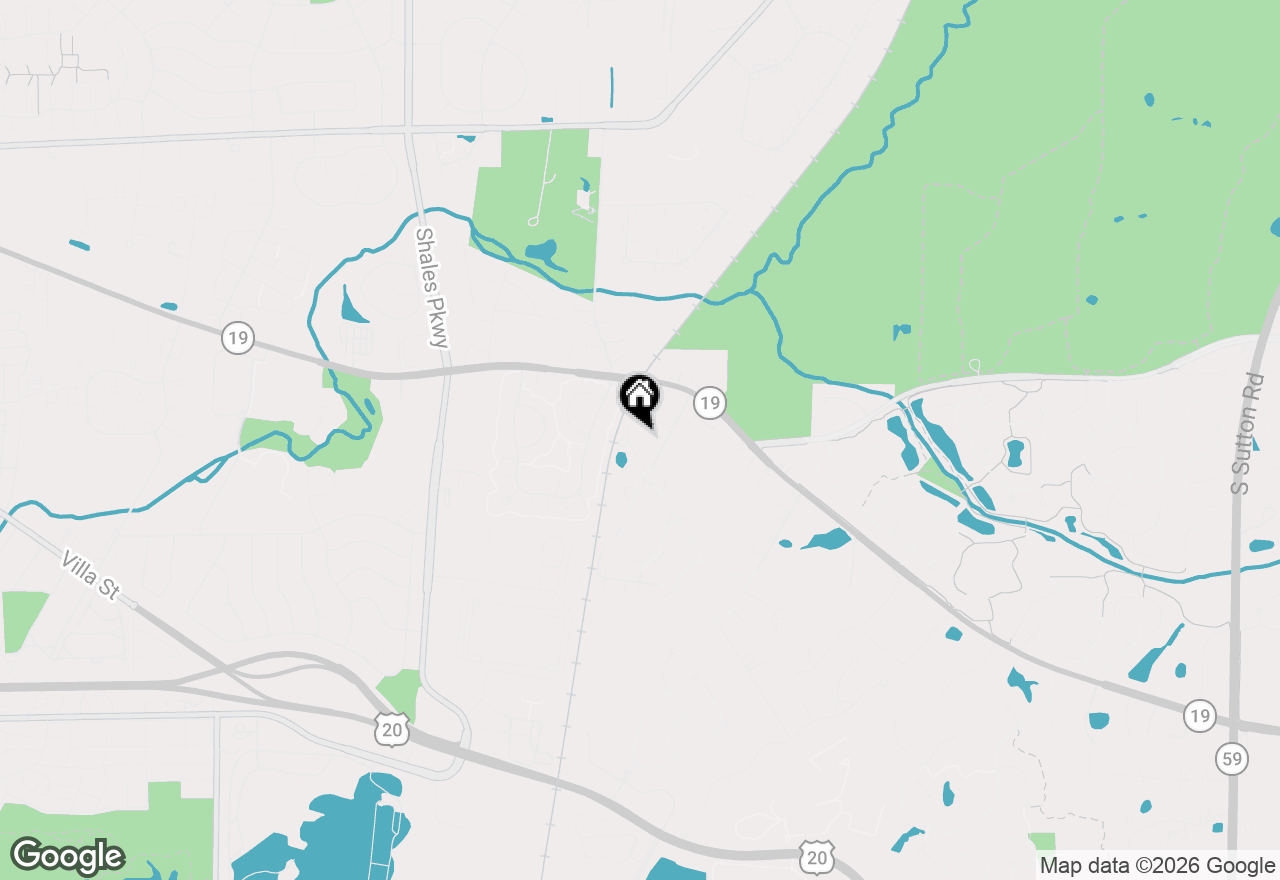 Map of 1104 Nottingham Lane, Elgin, IL 60120