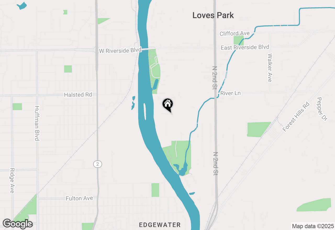 Map of 5317 East Drive, Loves Park, IL 61111