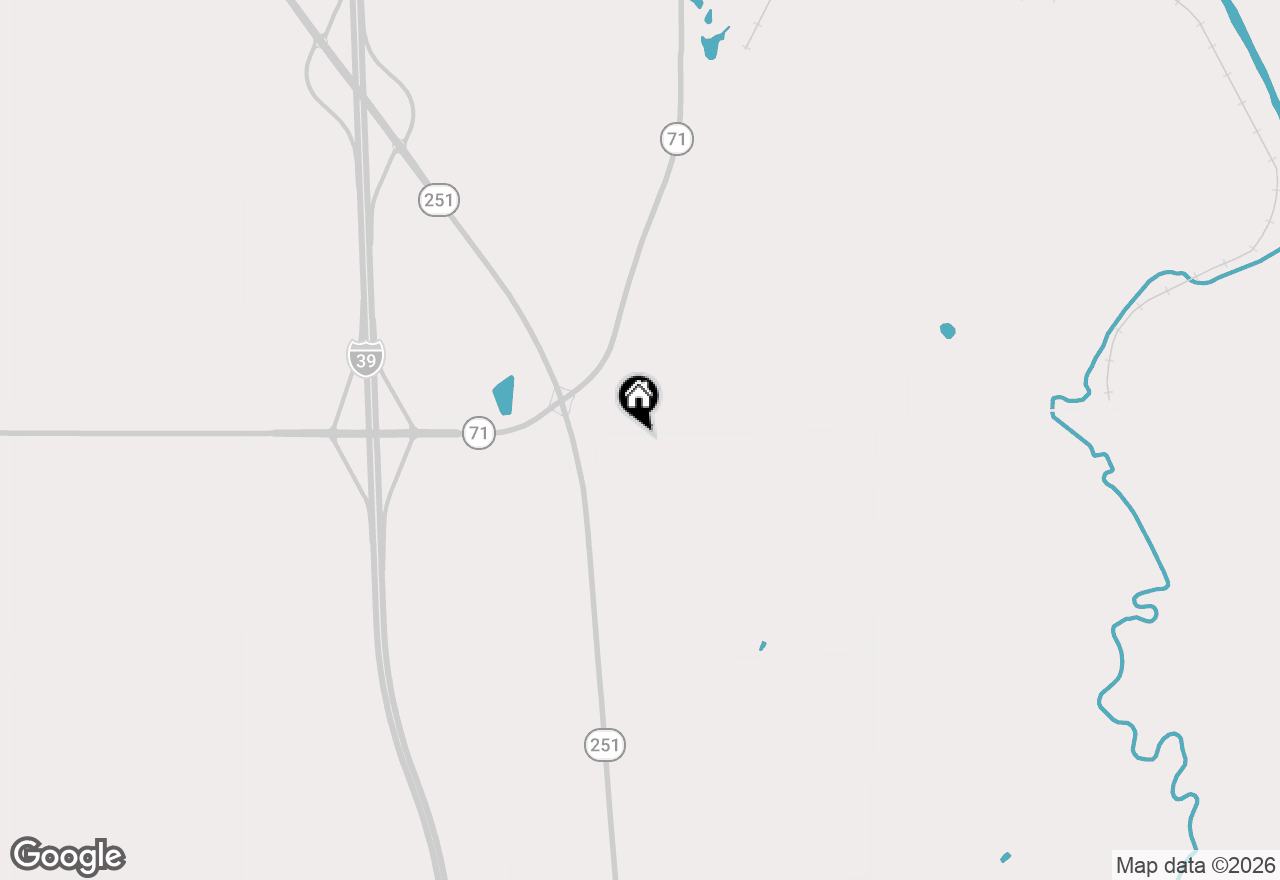 Map of 492 N 23rd Road, Oglesby, IL 61348