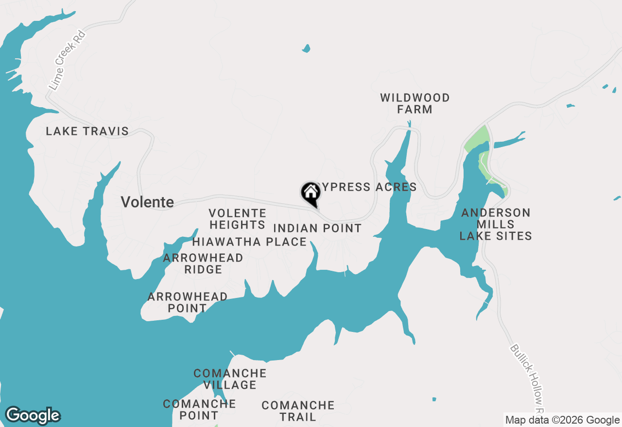 Map of 14410 Geronimo, Leander, TX 78641