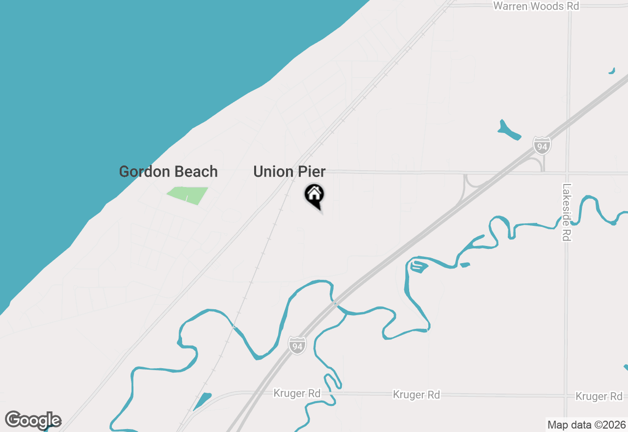 Map of 16253 1st Lane, Union Pier, MI 49129