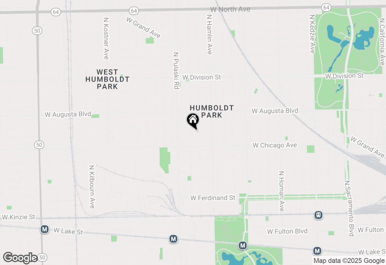 Map of 846 N Springfield Avenue, Chicago, IL 60651