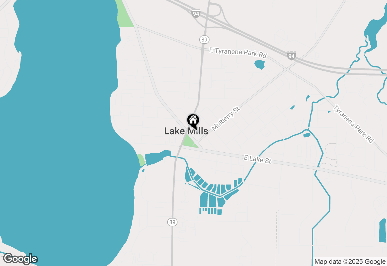 Map of 116 E Madison St, Lake Mills, WI 53551