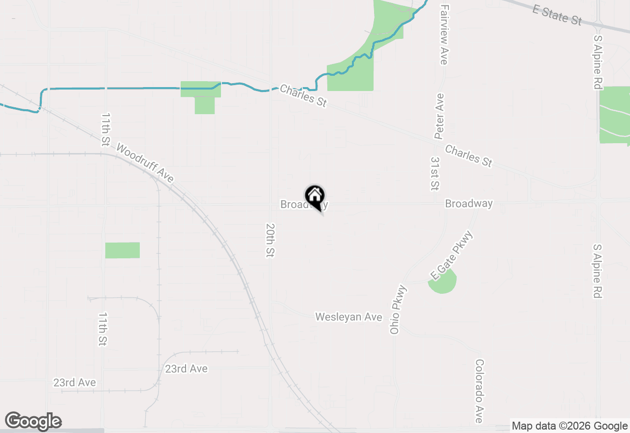 Map of 1519 23rd Street, Rockford, IL 61108