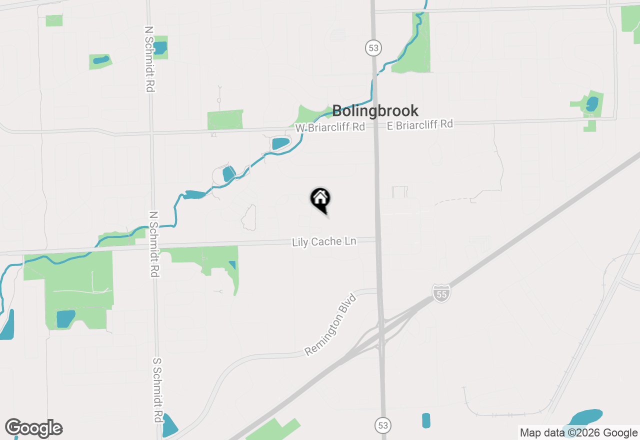 Map of 9E Fernwood Drive, Bolingbrook, IL 60440