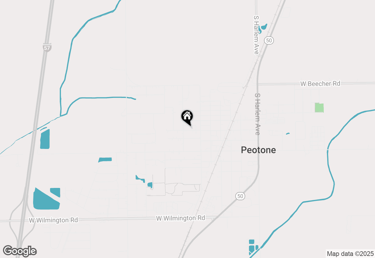 Map of 333 W North Street, Peotone, IL 60468