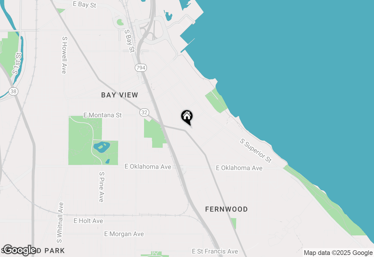 Map of 2900 S Kinnickinnic Ave, Milwaukee, WI 53207