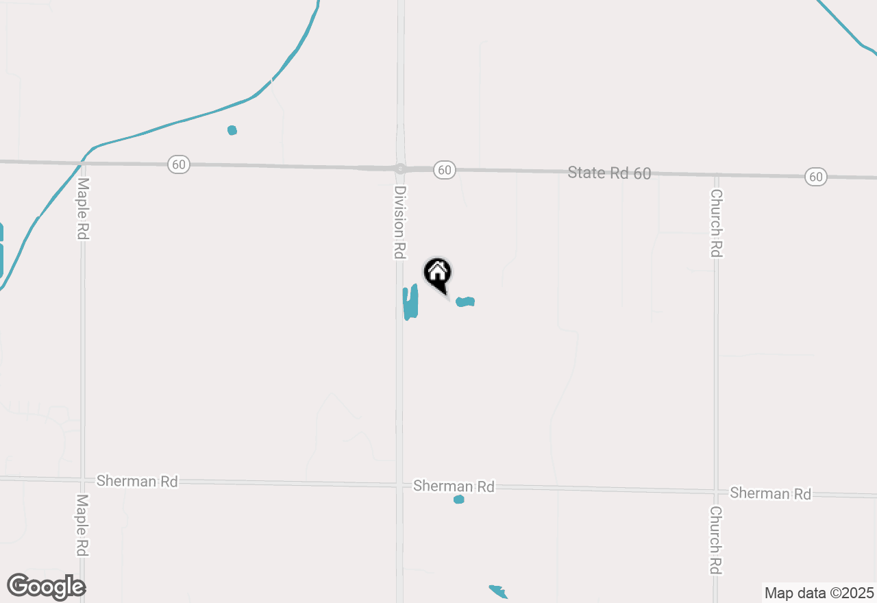 Map of 3550 Division Rd, Jackson, WI 53037