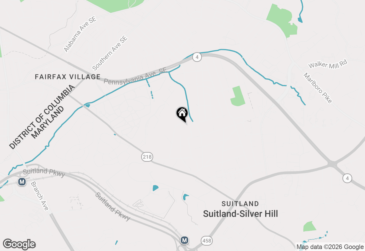 Map of 2310 Ewing Avenue #201, Suitland, MD 20746