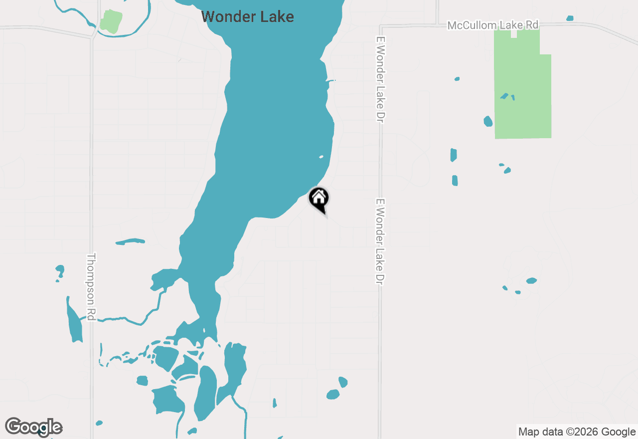 Map of 3212 Pleasant Drive, Wonder Lake, IL 60097