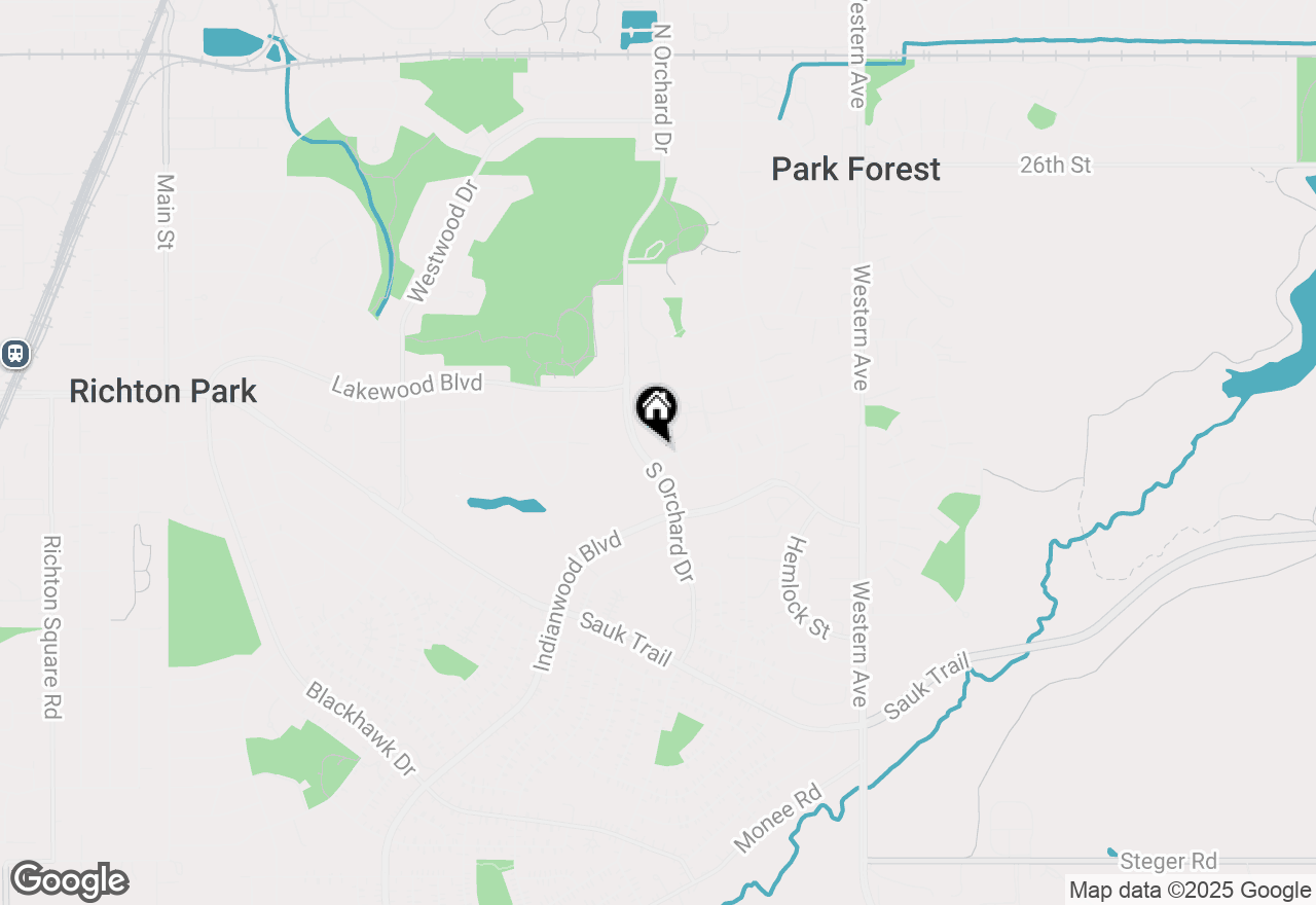Map of 410 Main Street, Park Forest, IL 60466