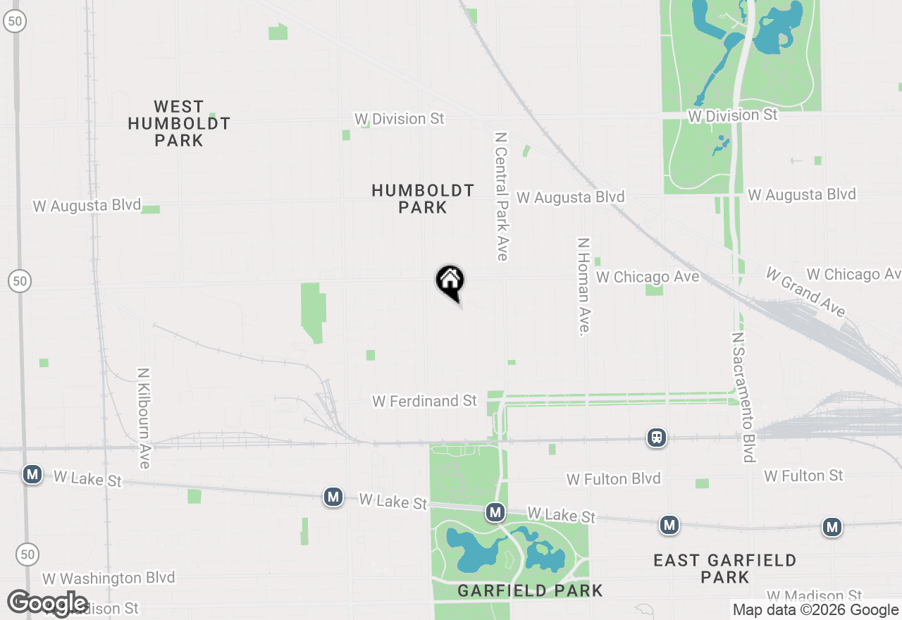 Map of 711 N Ridgeway Avenue, Chicago, IL 60624