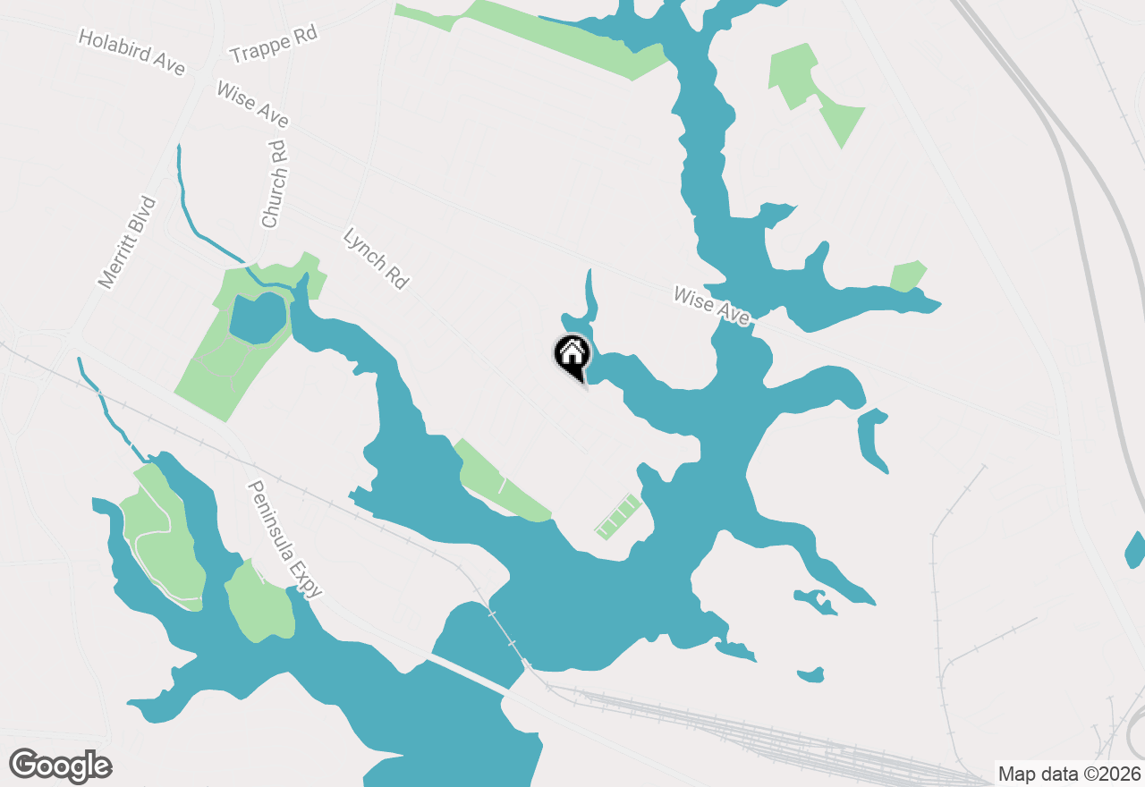 Map of 8418 Kavanagh Road, Baltimore, MD 21222