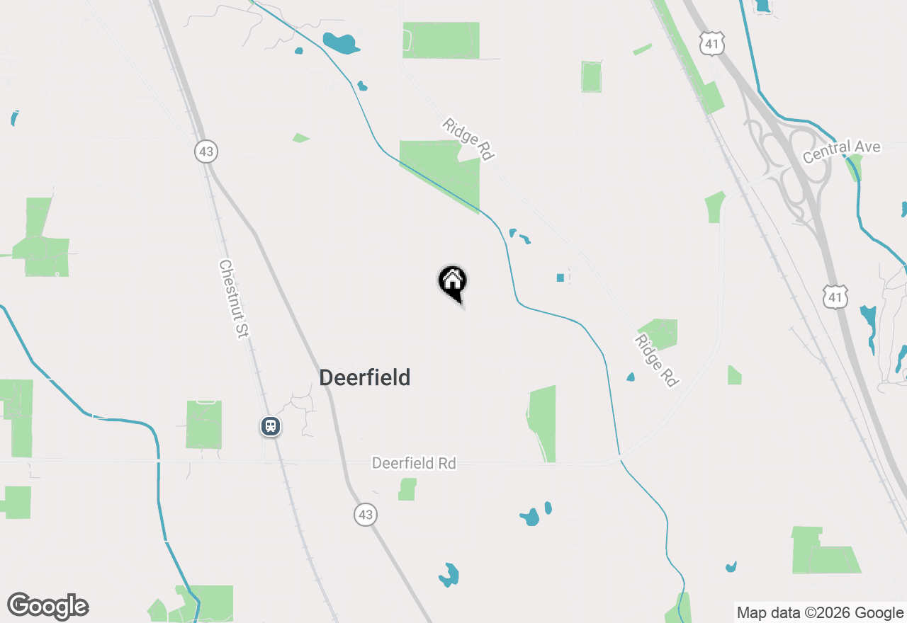 Map of 1153 Kenton Road, Deerfield, IL 60015