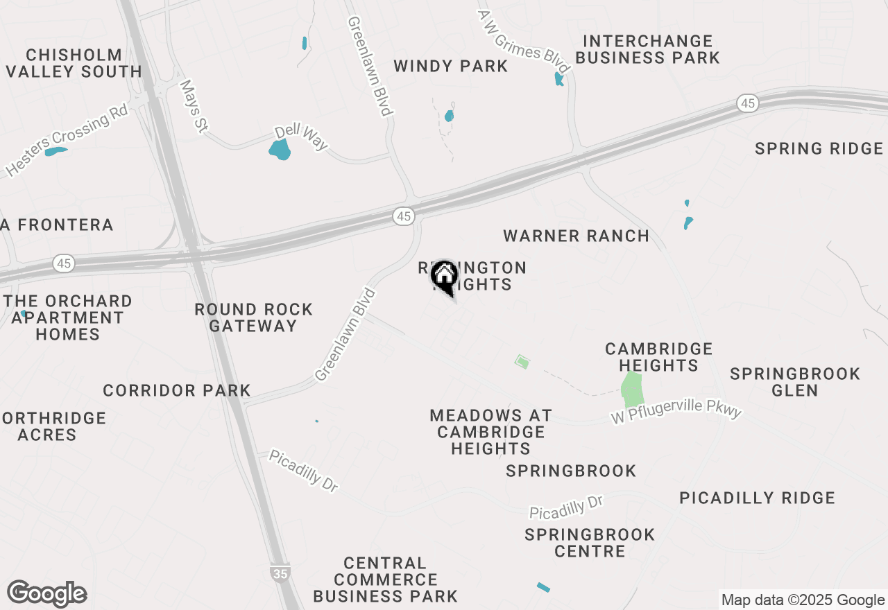 Map of 2305 Mazmorra St #77, Round Rock, TX 78664