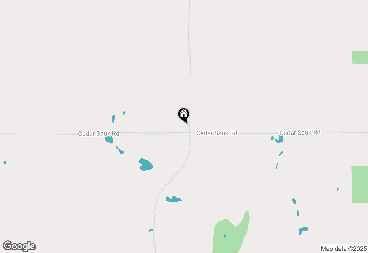 Map of 2322 Cedar Sauk Rd, Saukville, WI 53080