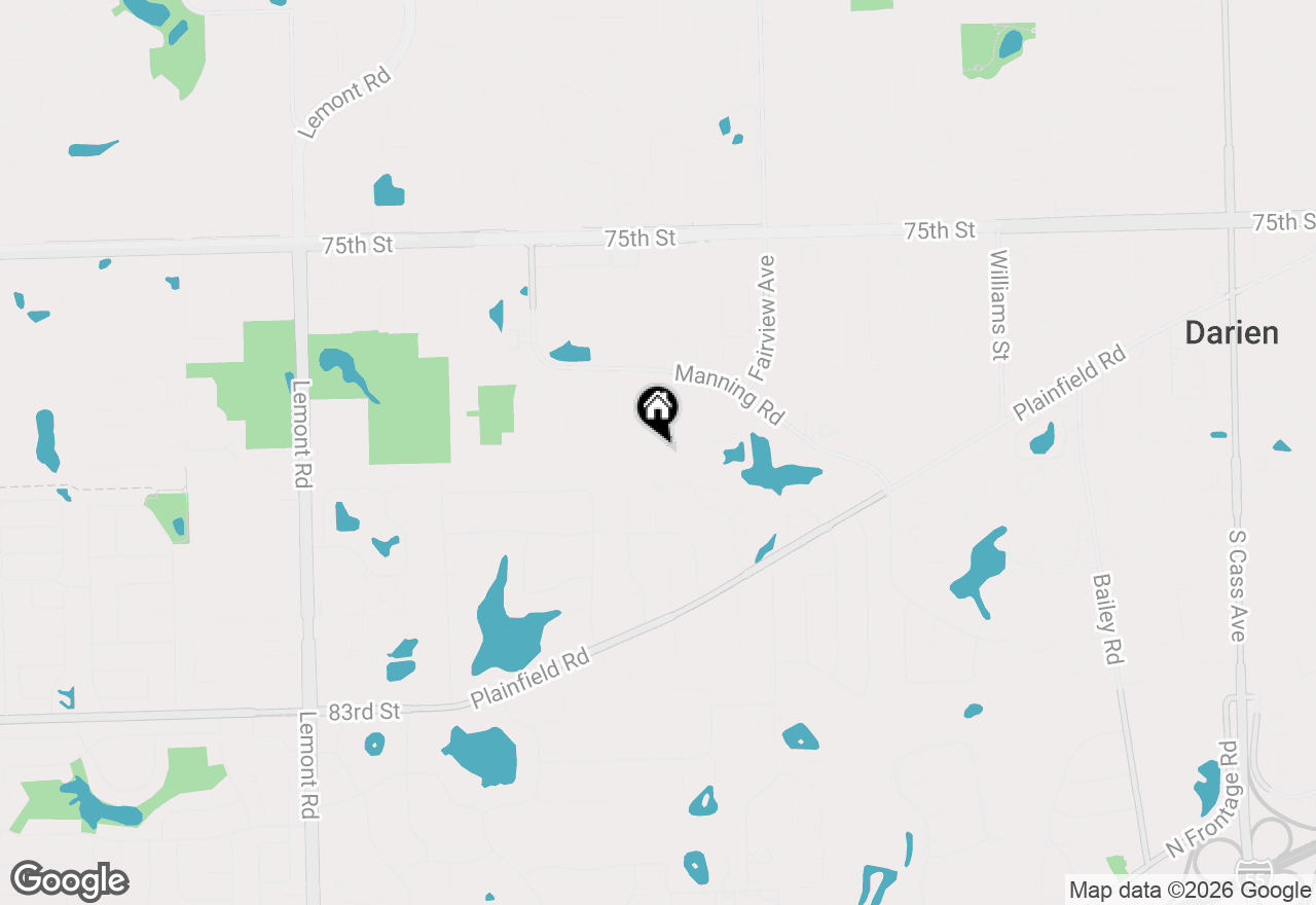 Map of 2147 Green Valley Road, Darien, IL 60561