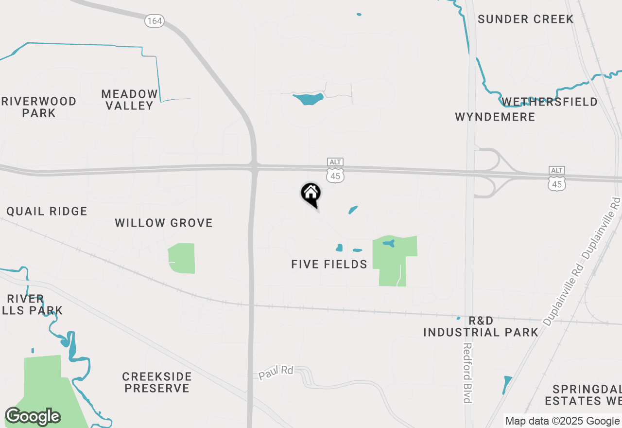 Map of N33W23744 Fieldside Rd, Pewaukee, WI 53072