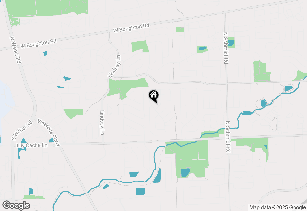 Map of 154 S Orchard Drive, Bolingbrook, IL 60440