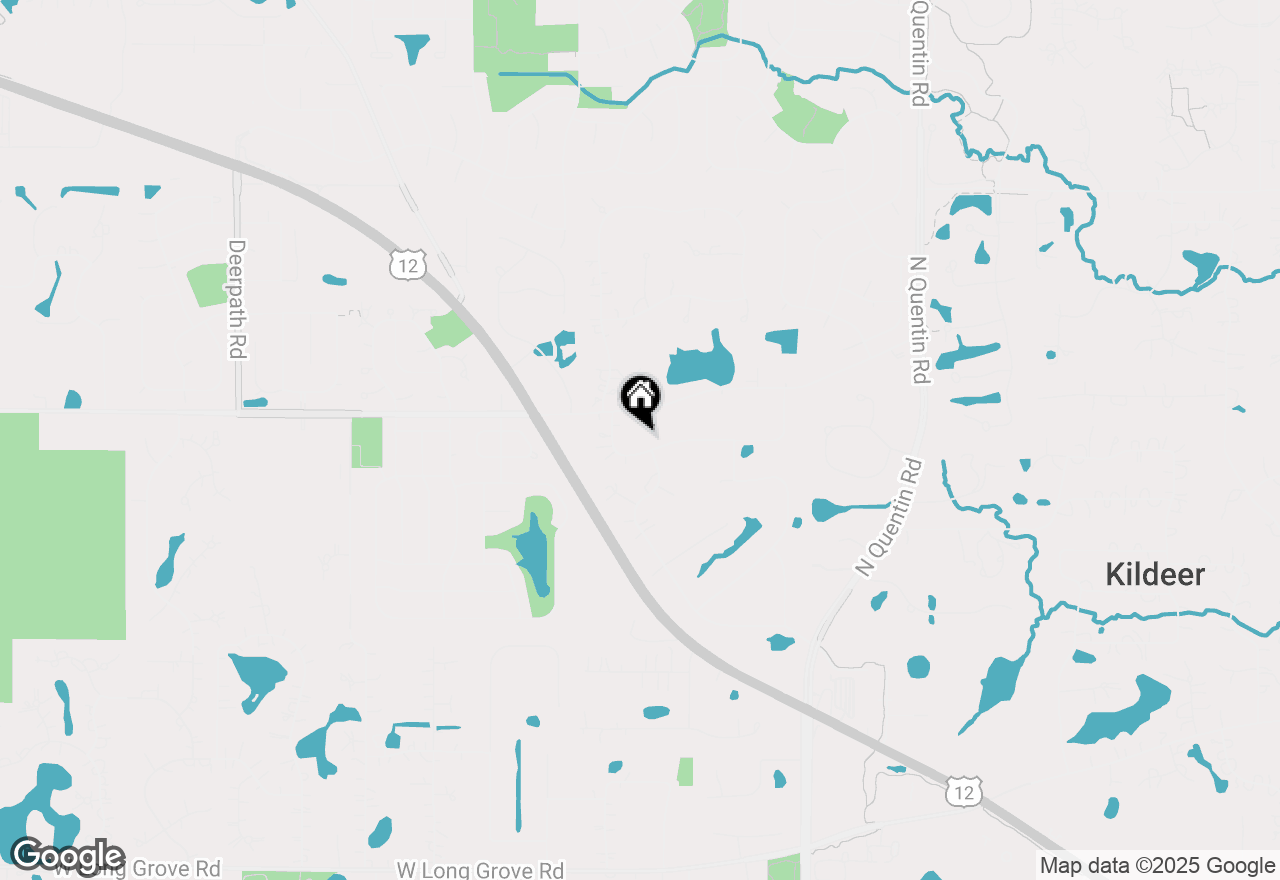 Map of 22362 W Chestnut Ridge Road, Kildeer, IL 60047