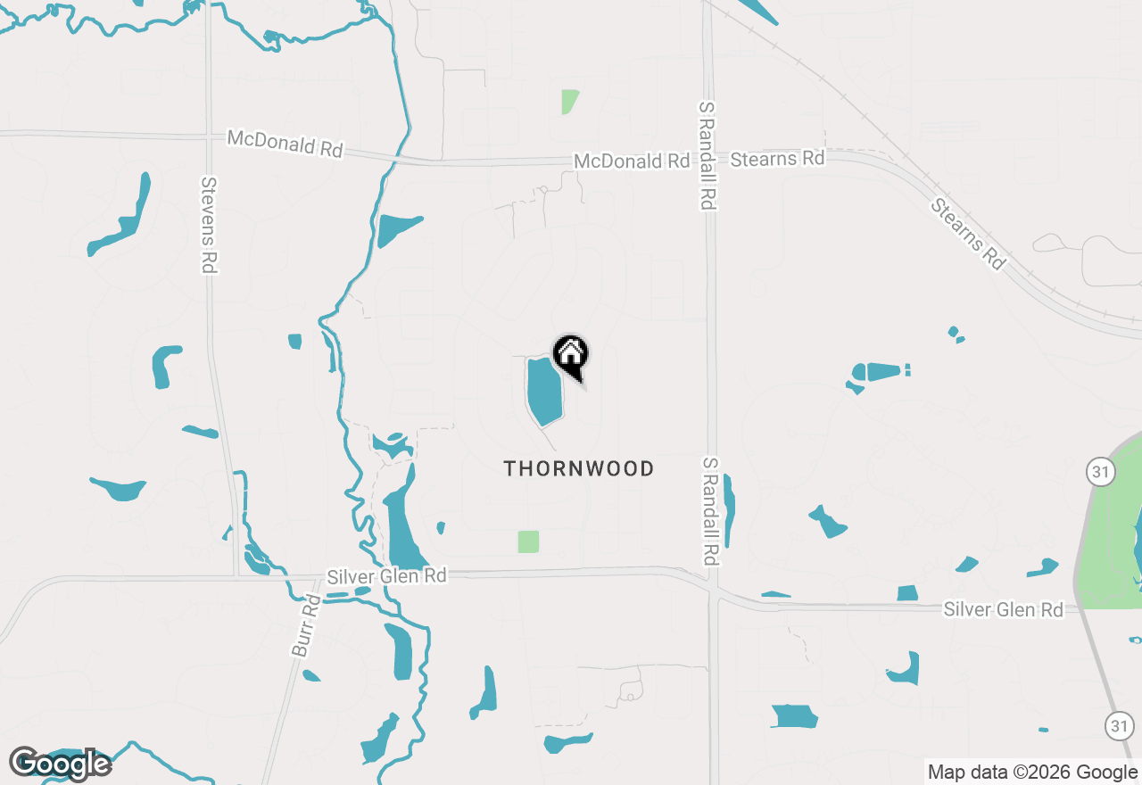 Map of 704 Lake Ridge Drive, South Elgin, IL 60177