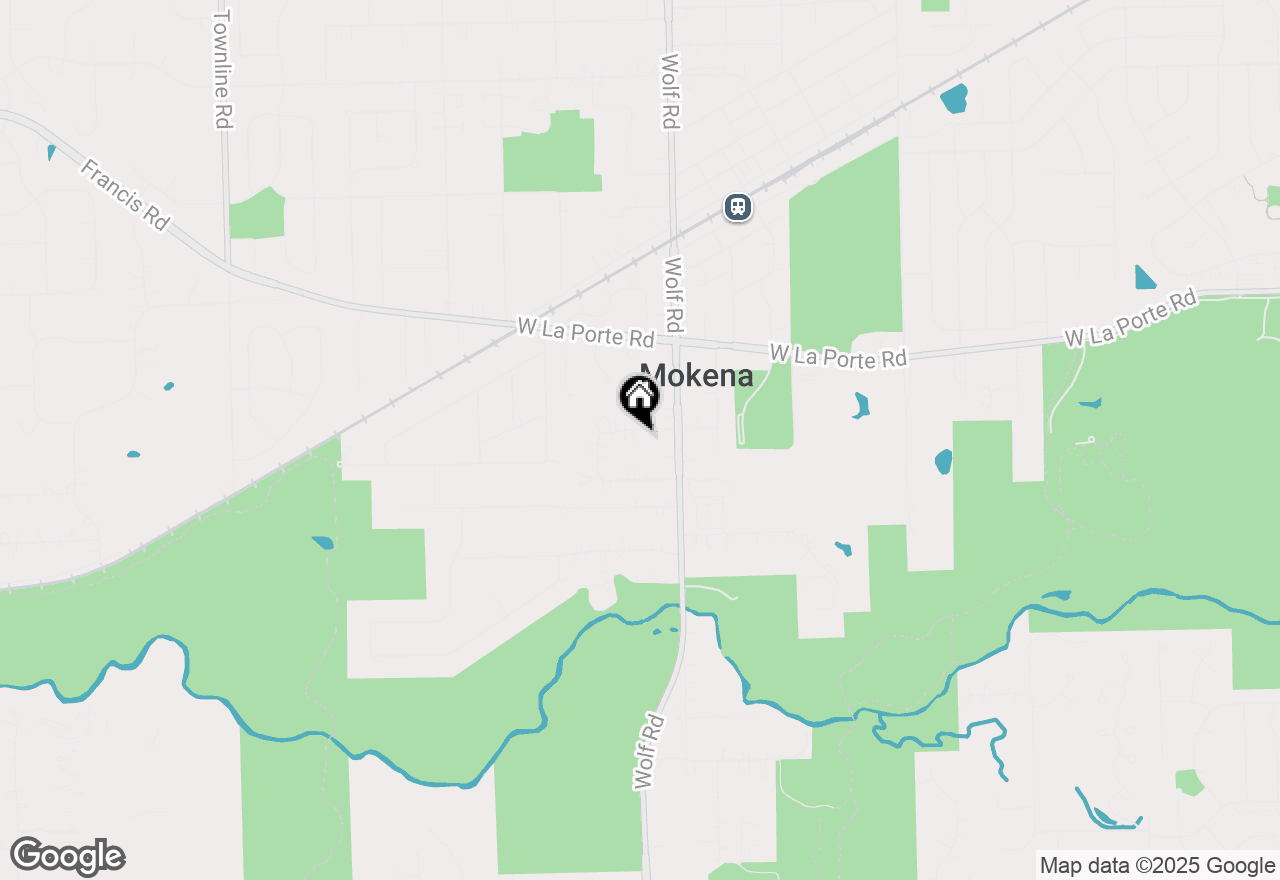 Map of 20111 N Woodland Circle, Mokena, IL 60448