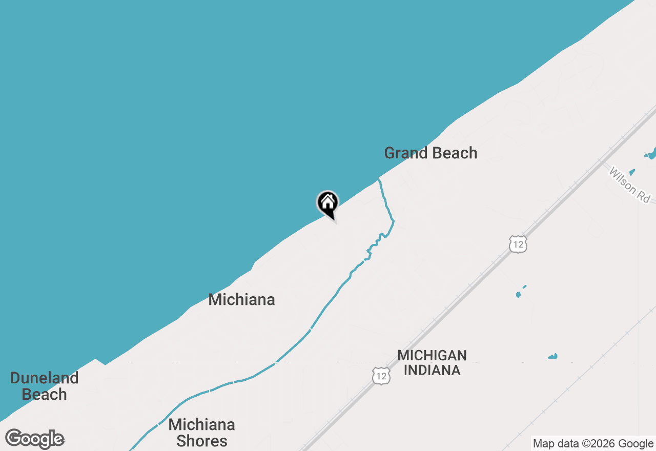 Map of 4281 Lake Shore Drive, New Buffalo, MI 49117