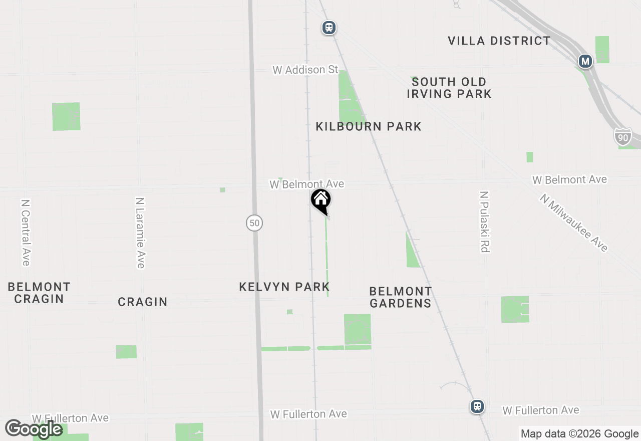 Map of 3044 N Kolmar Avenue, Chicago, IL 60641