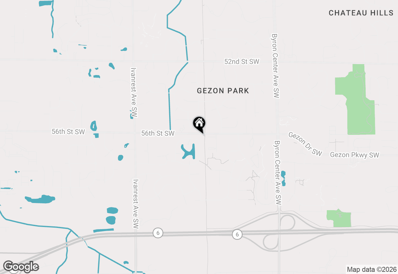 Map of 5628 Bethanne Drive Sw, Wyoming, MI 49418