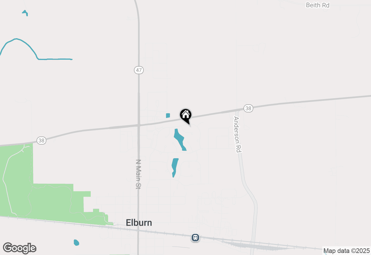 Map of 455 Conley Drive, Elburn, IL 60119