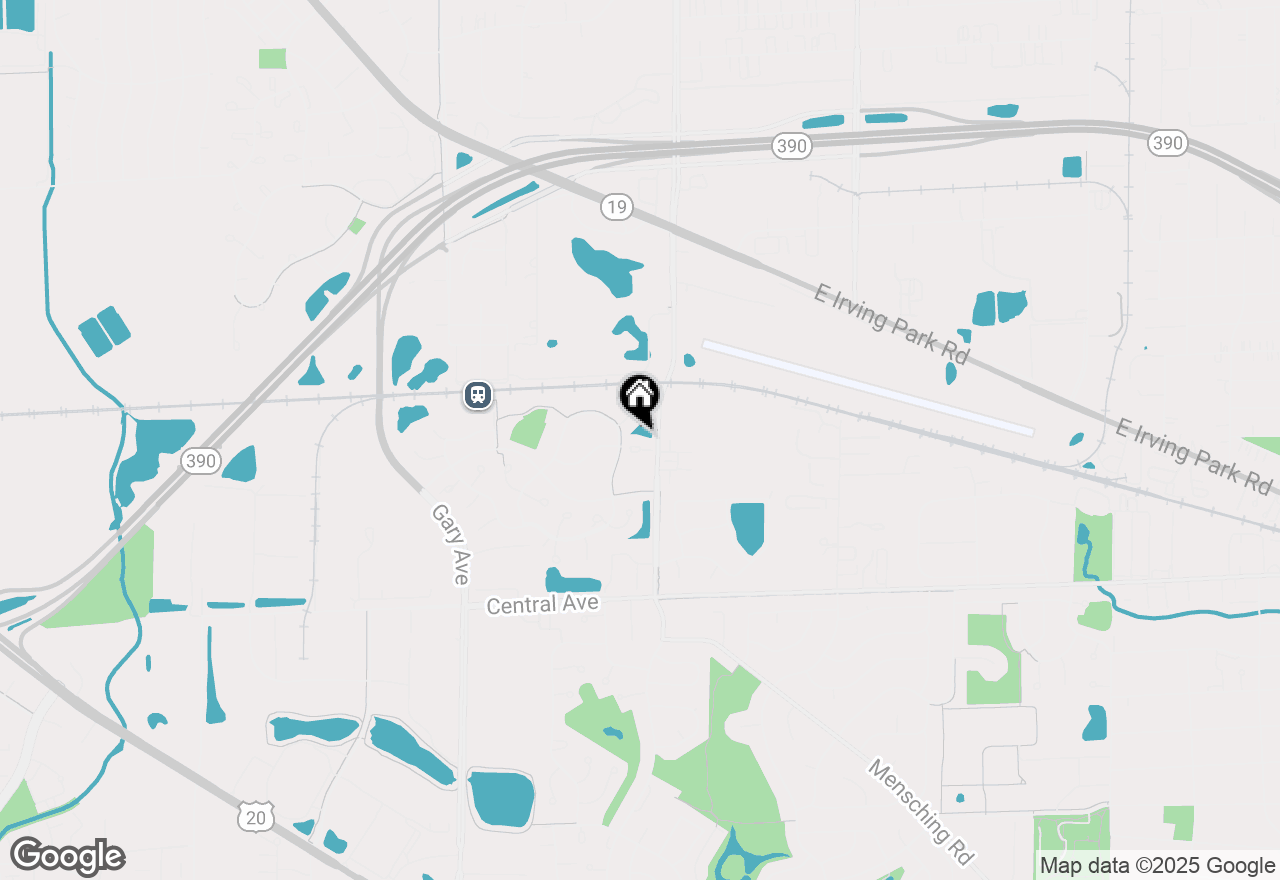 Map of 1240 Winfield Court #3, Roselle, IL 60172