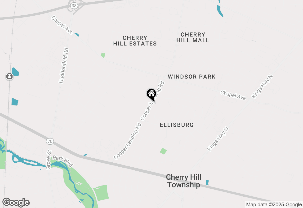 Map of 529 Playa Del Sol, Cherry Hill, NJ 08002