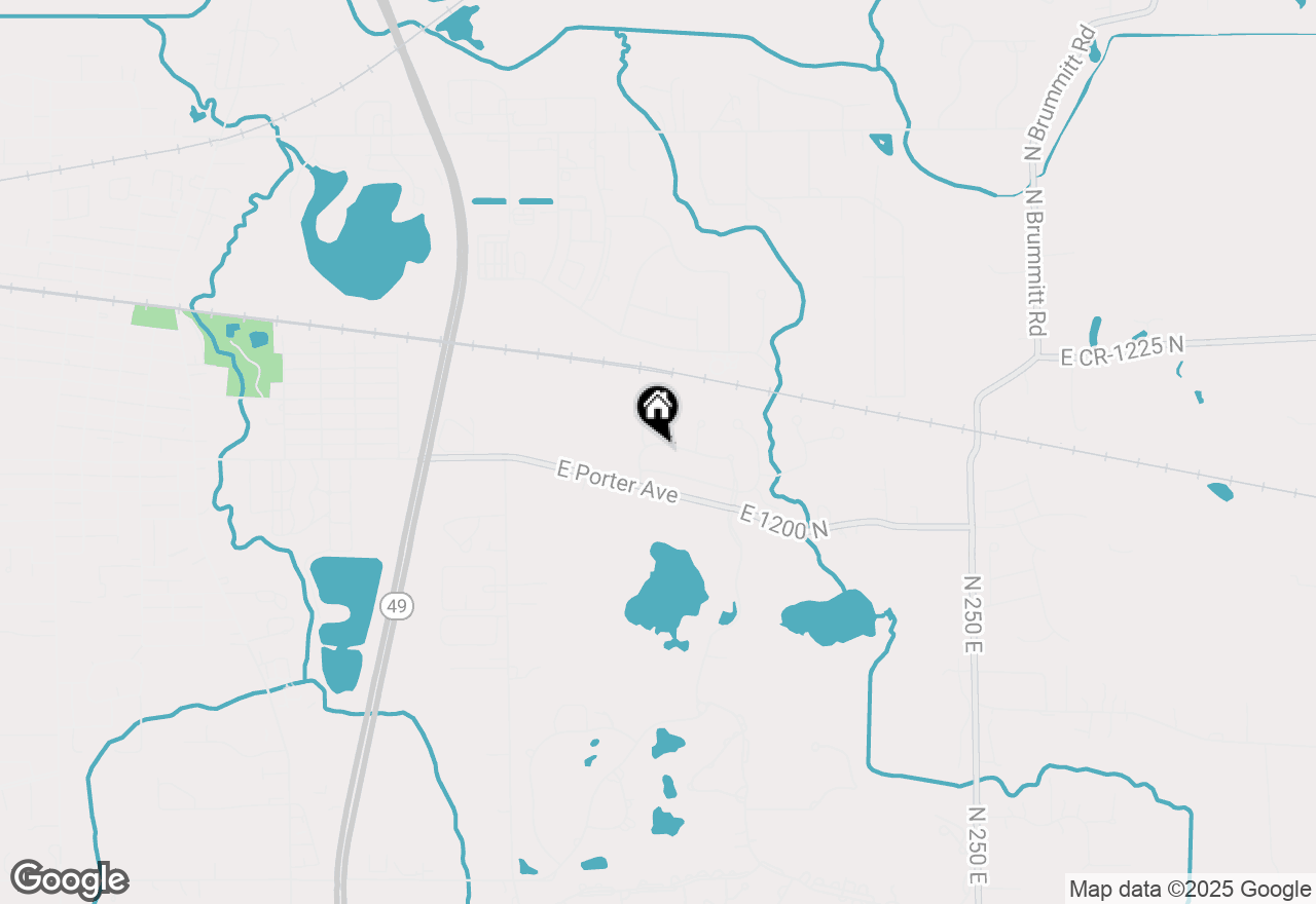 Map of 1523 Sawgrass Drive, Chesterton, IN 46304