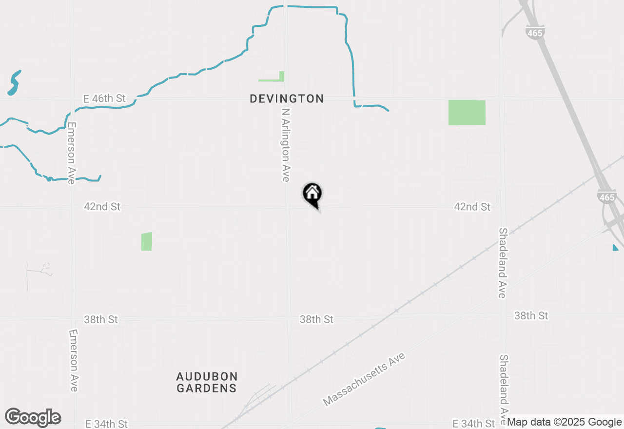 Map of 41-43 N Catherwood Avenue, Indianapolis, IN 46226