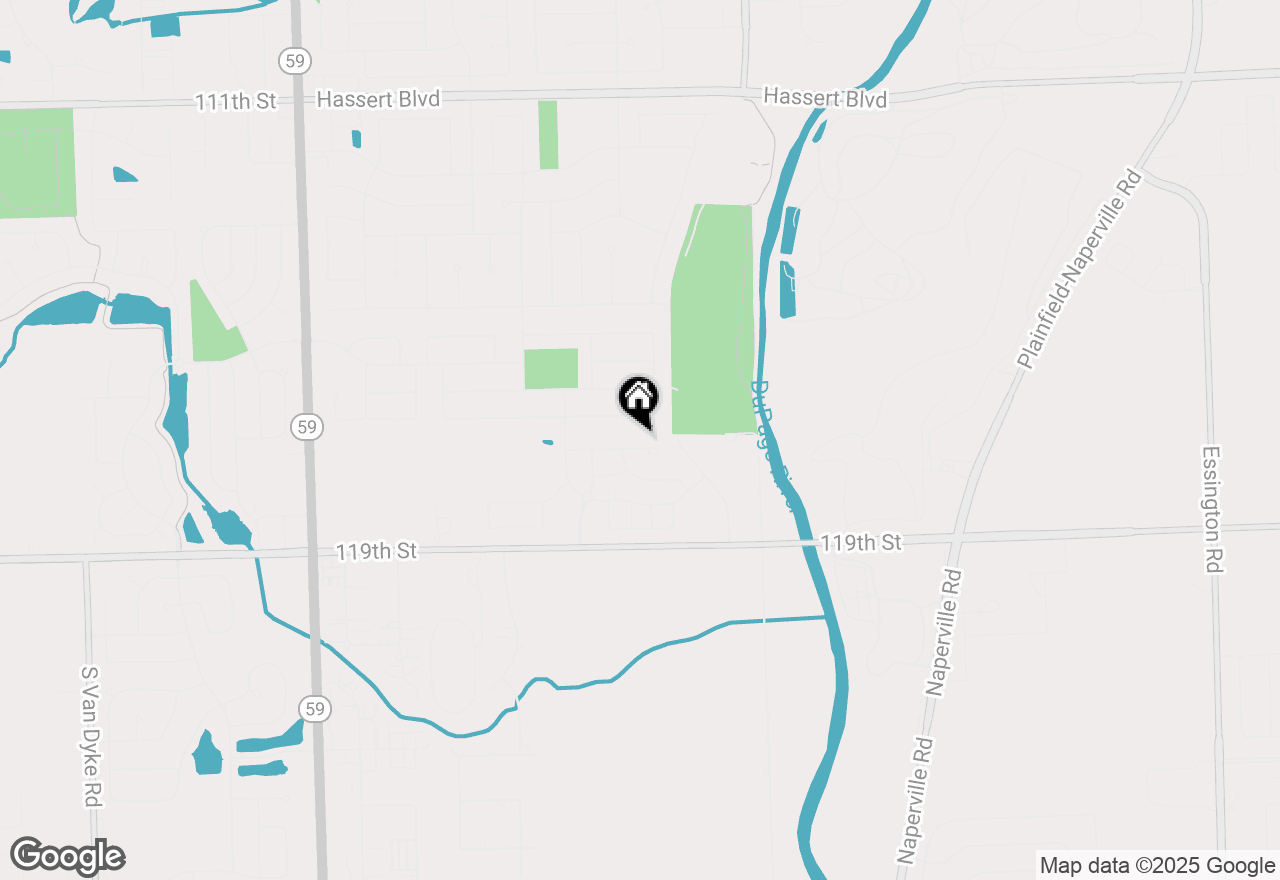 Map of 2303 Lawlor Court, Naperville, IL 60564