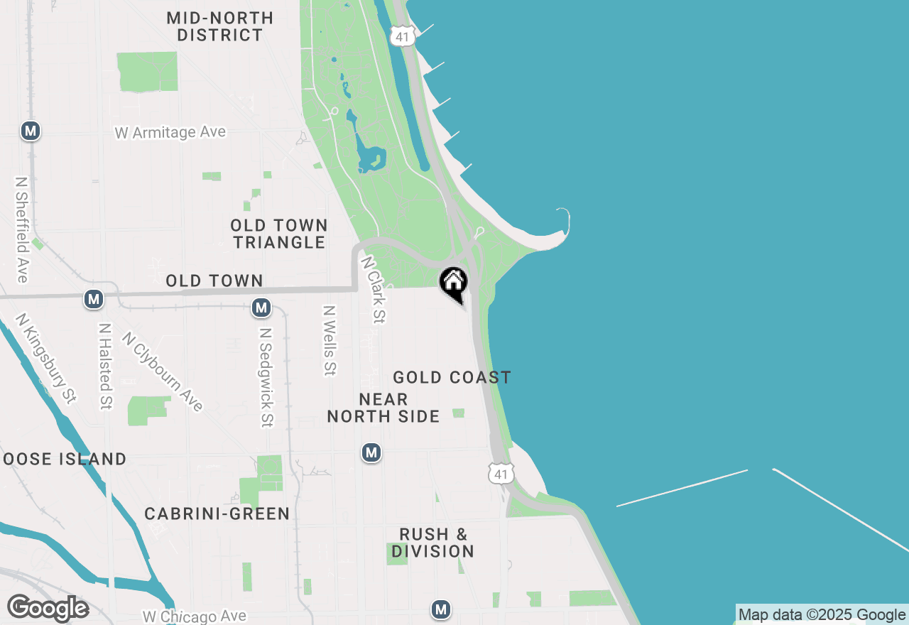 Map of 1515 N Astor Street #12B, Chicago, IL 60610