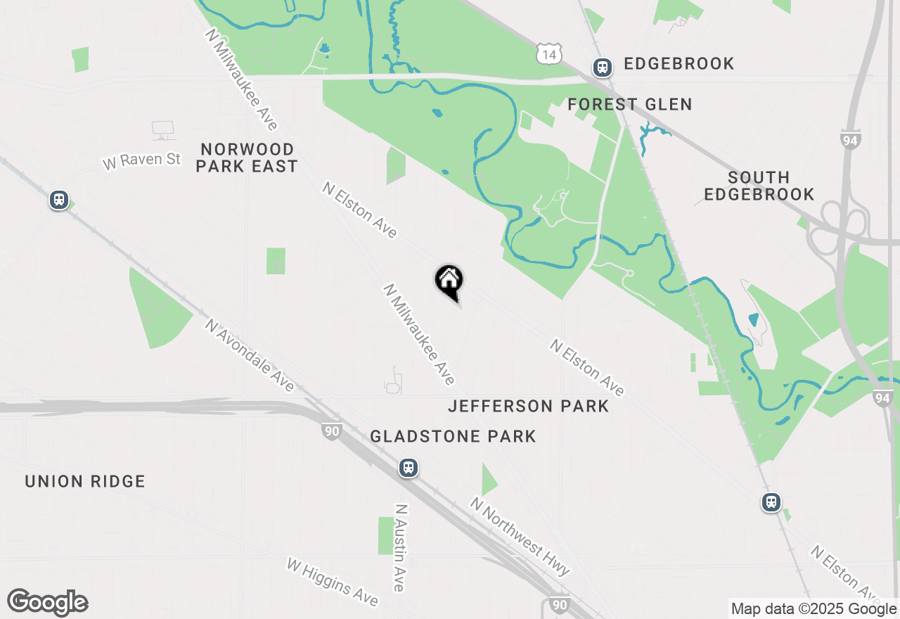 Map of 5819 N Markham Avenue, Chicago, IL 60646